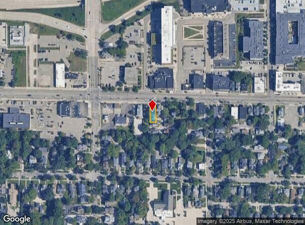  530 Michigan St Ne, Grand Rapids, MI Parcel Map