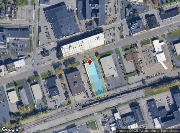  609 Erie Blvd W, Syracuse, NY Parcel Map