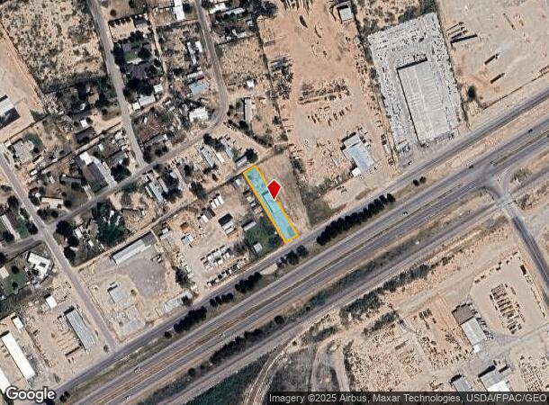  13528 W Highway 80 Hwy E, Odessa, TX Parcel Map