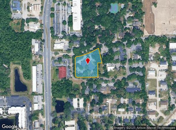  870 Clark St, Oviedo, FL Parcel Map