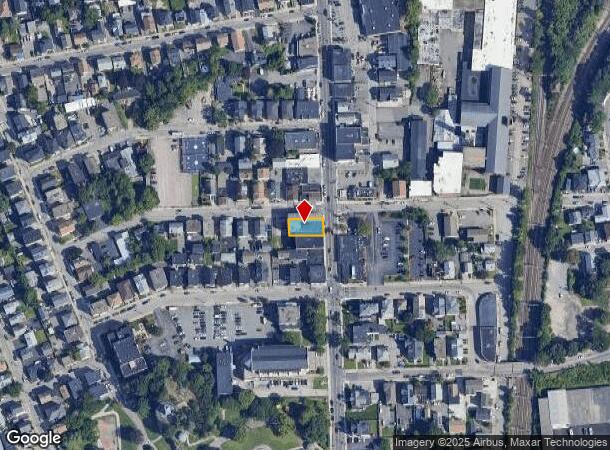  708 Broad St, Central Falls, RI Parcel Map