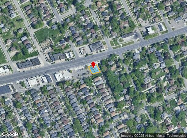 15506 Mack Ave, Grosse Pointe Park, MI Parcel Map