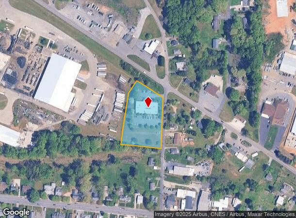 129 Carson St, Pilot Mountain, NC Parcel Map