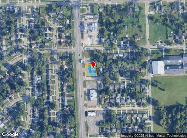 1549 Middlebelt Rd, Inkster, MI Parcel Map