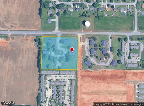 W Elm St, Athens, AL Parcel Map