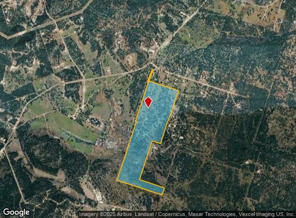  12726 Lyndal Ln, Salado, TX Parcel Map