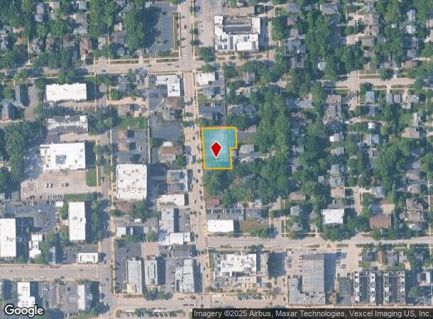  4923 Main St, Downers Grove, IL Parcel Map