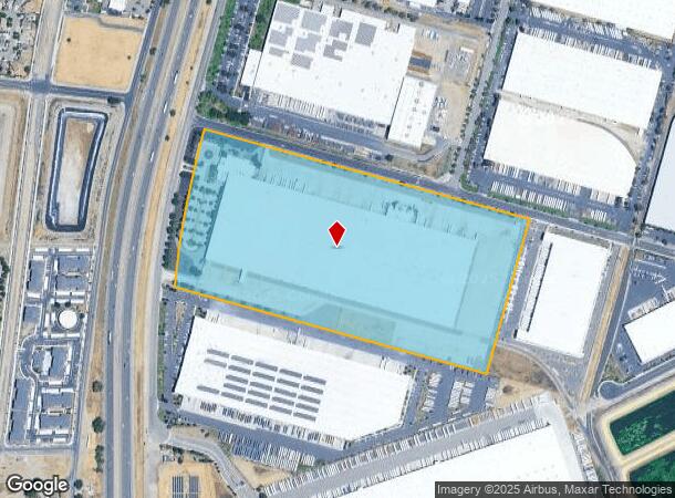  18284 S Harlan Rd, Lathrop, CA Parcel Map