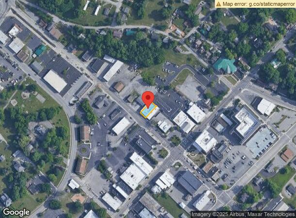  7 N Franklin St, Christiansburg, VA Parcel Map