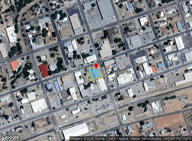  102 W Avenue E, Alpine, TX Parcel Map