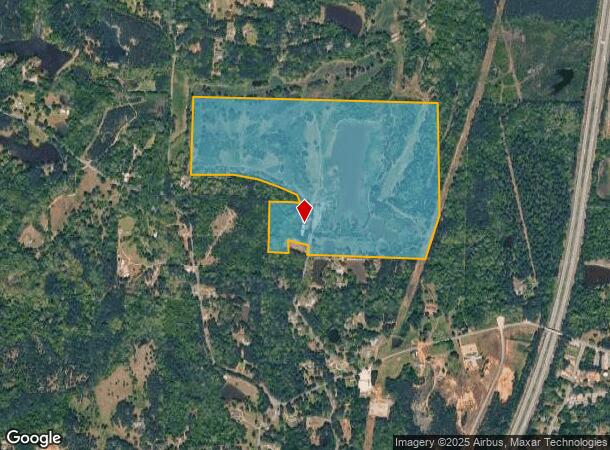  182 Club Dr, Arkadelphia, AR Parcel Map
