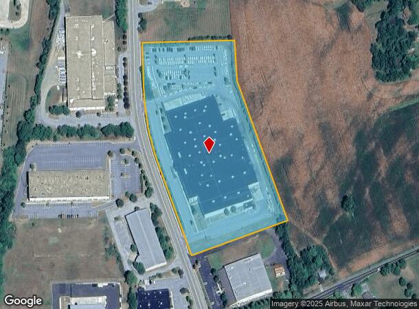  1231 Tech Ct, Westminster, MD Parcel Map