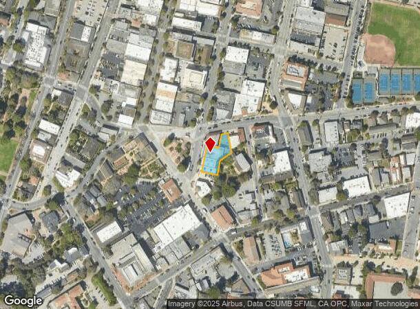  559 Tyler St, Monterey, CA Parcel Map