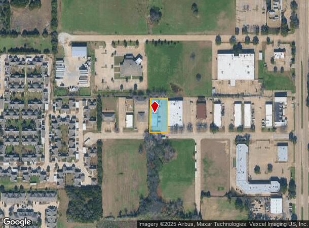 205 Executive Way, Desoto, TX Parcel Map