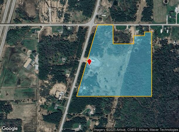 10109 S Mackinac Trl, Dafter, MI Parcel Map