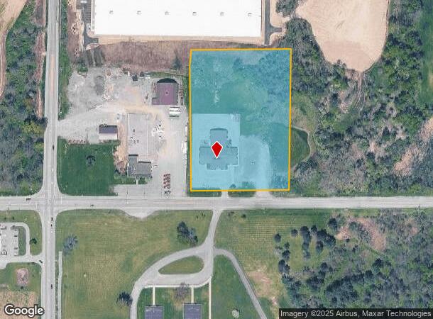 1163 Main Rd, Corfu, NY Parcel Map