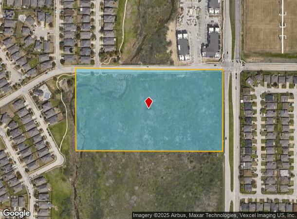  8851 N Beach St, Fort Worth, TX Parcel Map