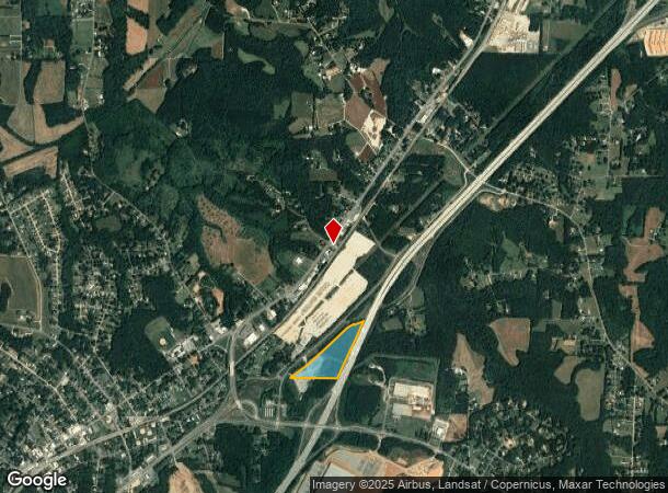  1700 N Main St, China Grove, NC Parcel Map