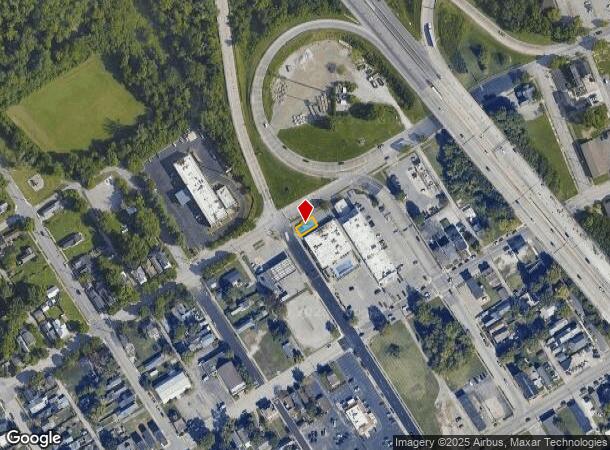  411 W Spring St, New Albany, IN Parcel Map
