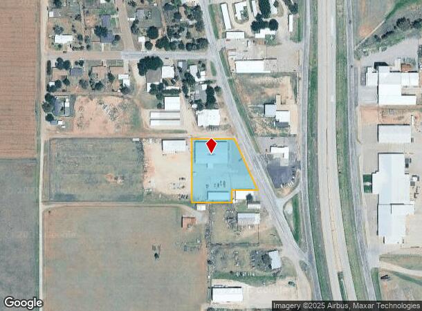 403 S Avenue D, Abernathy, TX Parcel Map