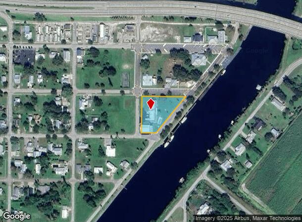 300 1St St, Moore Haven, FL Parcel Map