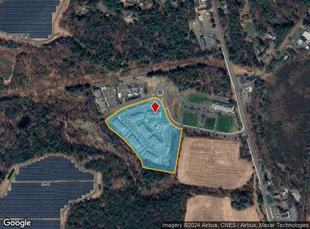  55 Dorset Xing, Simsbury, CT Parcel Map