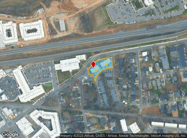  3444 N Davidson St, Charlotte, NC Parcel Map