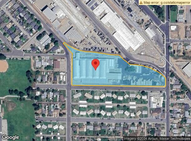  1300 S O St, Dinuba, CA Parcel Map