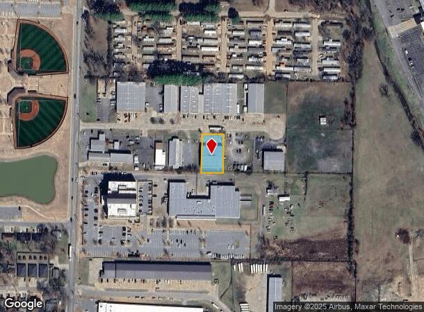  1315 Nabholz Ave, Conway, AR Parcel Map