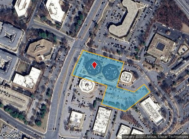  15225 Shady Grove Rd, Rockville, MD Parcel Map