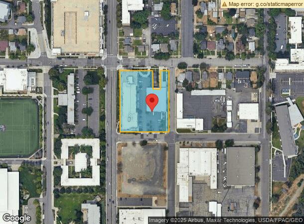  1028 N Hamilton St, Spokane, WA Parcel Map