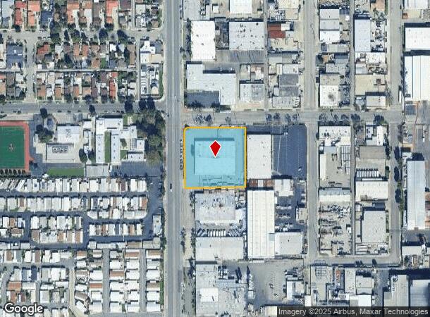  16400 Garfield Ave, Paramount, CA Parcel Map