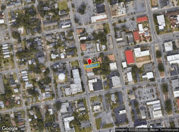  222 N Spring St, Pensacola, FL Parcel Map