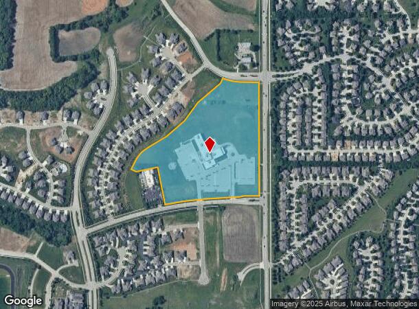  21650 W 115Th Ter, Olathe, KS Parcel Map