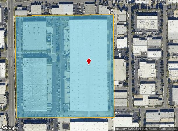  5600 Argosy Ave, Huntington Beach, CA Parcel Map