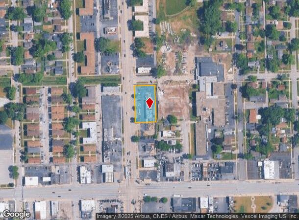 14601 Pulaski Rd, Midlothian, IL Parcel Map