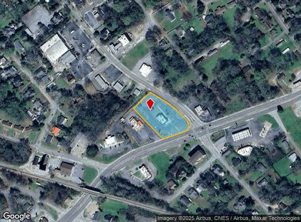  100 W Greenwood St, Abbeville, SC Parcel Map