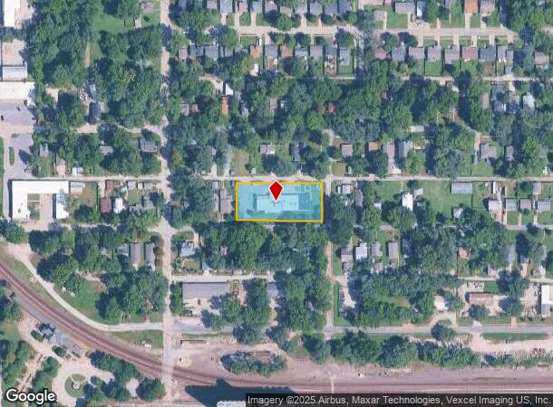 319 Perry St, Lawrence, KS Parcel Map