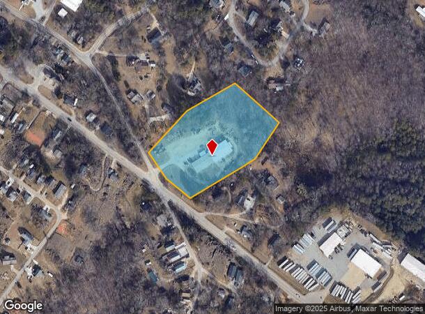  1905 Athens St, Gainesville, GA Parcel Map