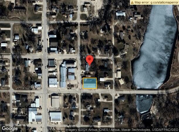  110 S Lawrence St, Stacyville, IA Parcel Map