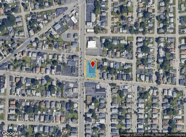 1427 Newport Ave, Pawtucket, RI Parcel Map
