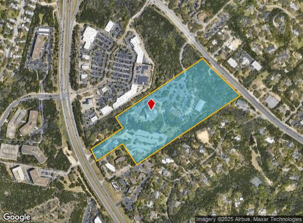  5455 Bee Caves Rd, West Lake Hills, TX Parcel Map