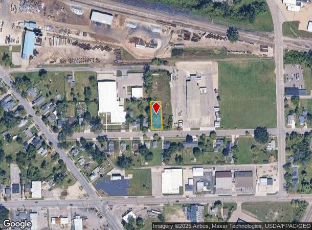  1117 Lowe Ave, Adrian, MI Parcel Map