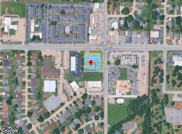  600 W Vandament Ave, Yukon, OK Parcel Map