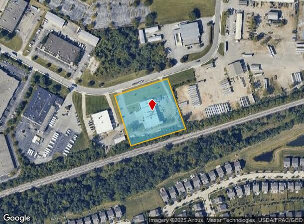  1333 Research Rd, Columbus, OH Parcel Map