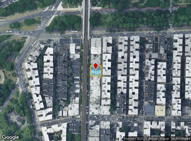  2174 White Plains Rd, Bronx, NY Parcel Map