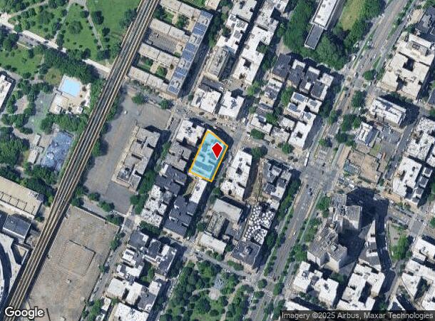 1027 Walton Ave, Bronx, NY Parcel Map