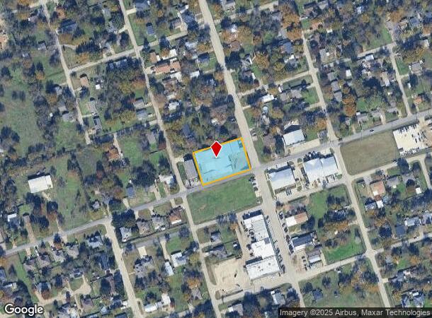 102 E Trunk St, Crandall, TX Parcel Map