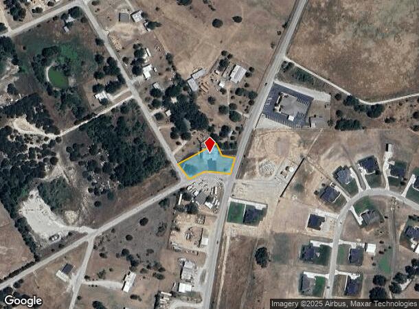  4880 Tin Top Rd, Weatherford, TX Parcel Map