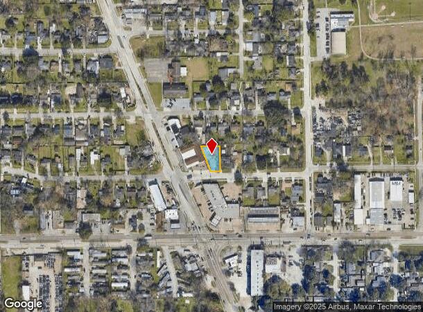  109 Luther St, Houston, TX Parcel Map